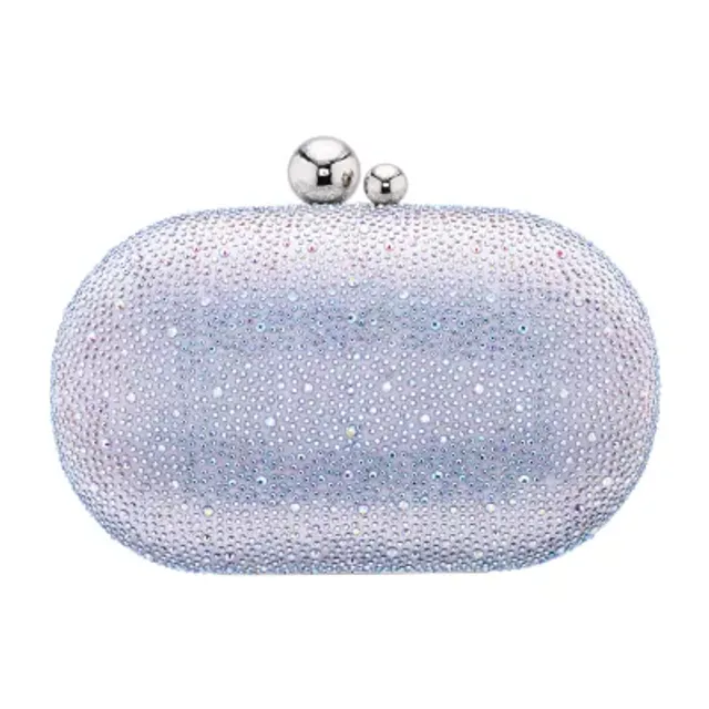 Jcpenney deals silver clutch