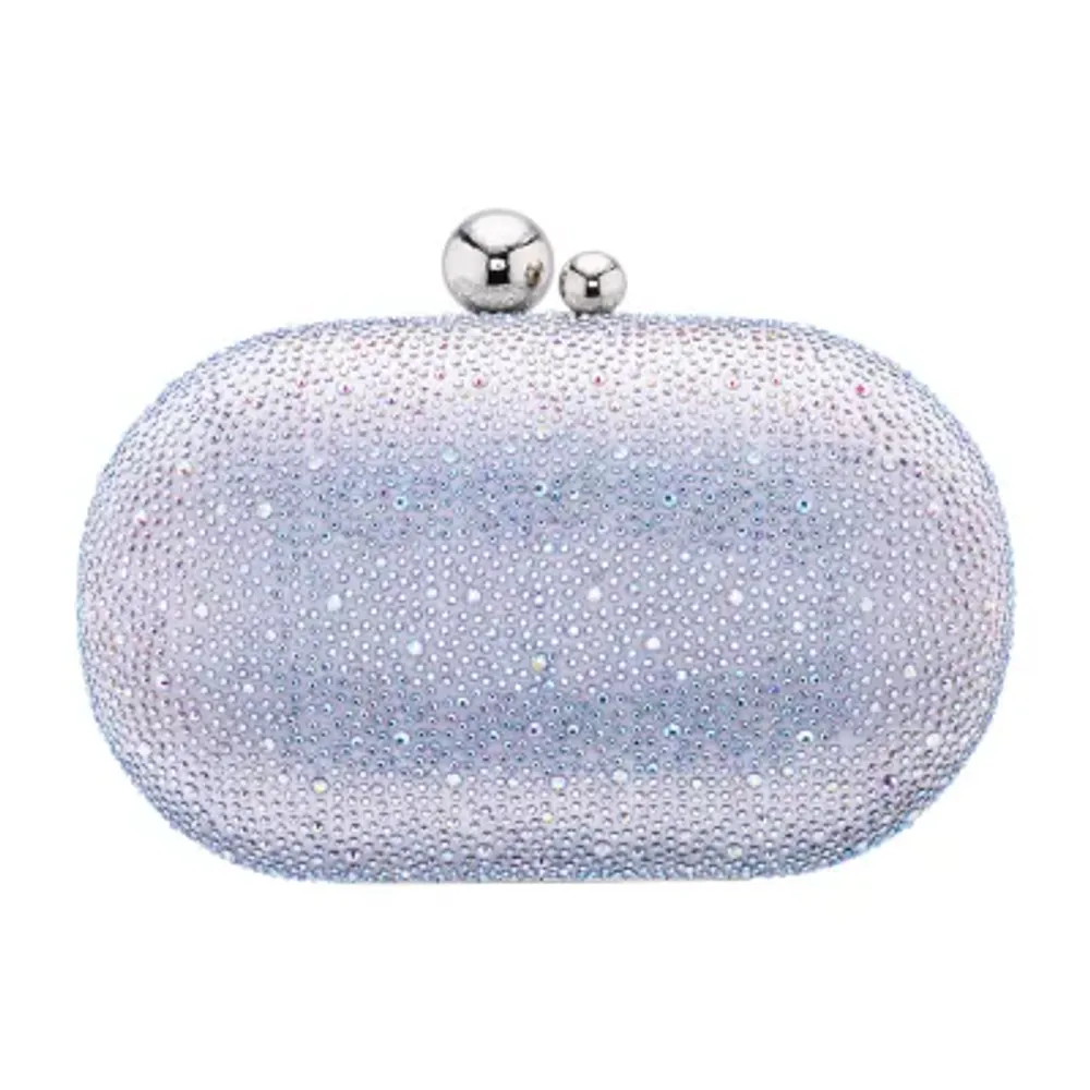 Jcpenney discount silver clutch