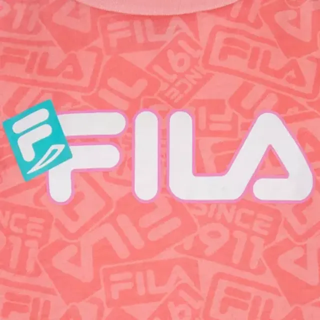 Tee shirt shop fila rose