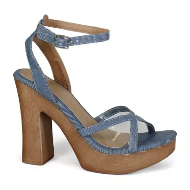 Jcpenney block sale heel sandals