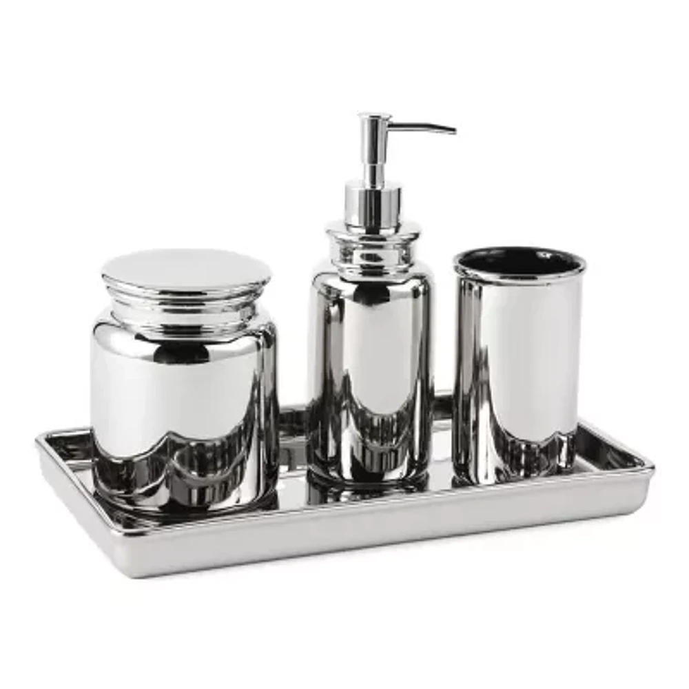 Fieldcrest Luxury Metallic Bathroom Canister Hamilton Place