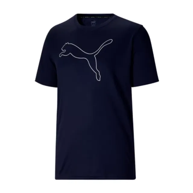 PUMA Big and Tall Mens Crew Neck Short Sleeve Graphic T