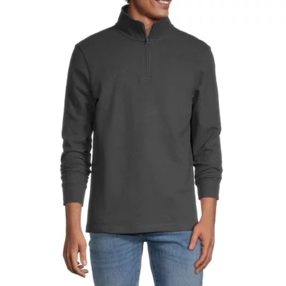 St john's bay on sale men's fleece pullover