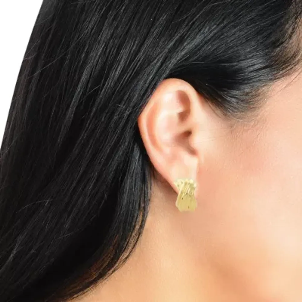FINE JEWELRY 14K Gold 20.3mm Stud Earrings | Plaza Las Americas