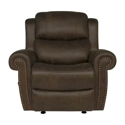 Hazenburg oversized deals recliner