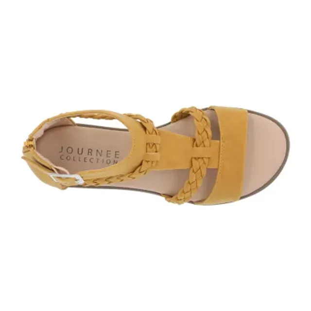 Jcpenney best sale yellow sandals