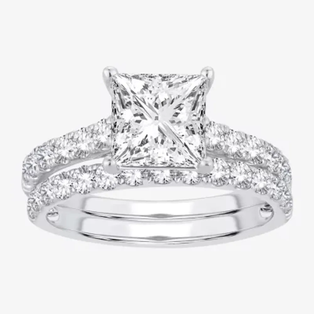 Jcpenney princess cut 2024 diamond rings