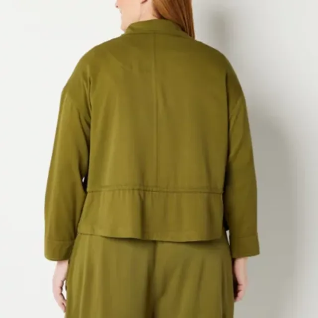 Jcpenney olive hot sale green jacket