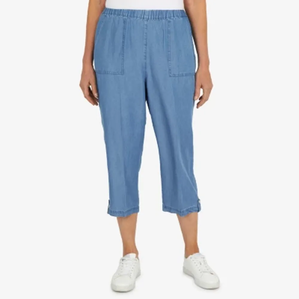 Jcpenney on sale denim capris