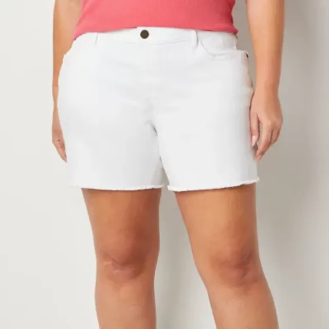 Jcpenney plus size hot sale bermuda shorts