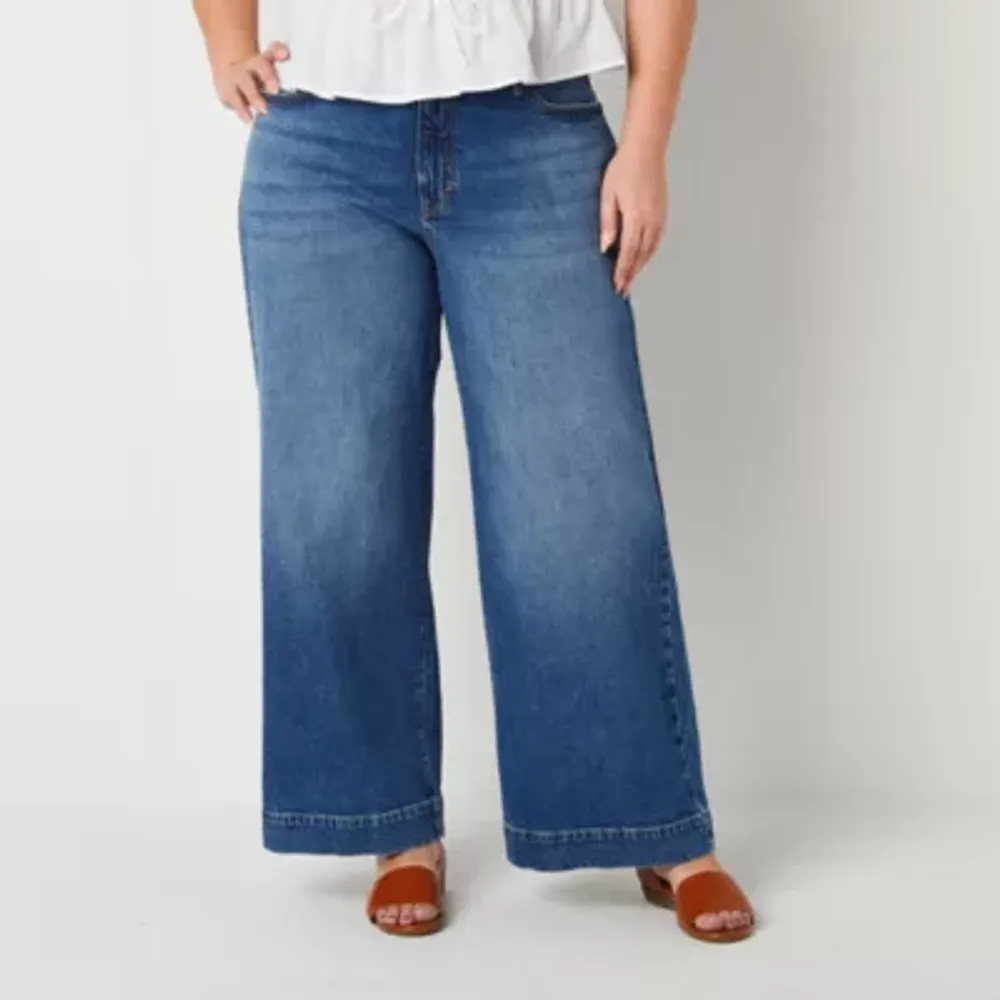 Ana wide leg jeans sale