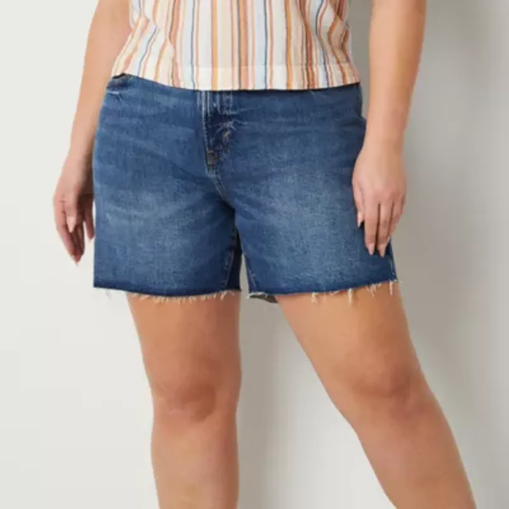 Jcpenney high sale waisted shorts