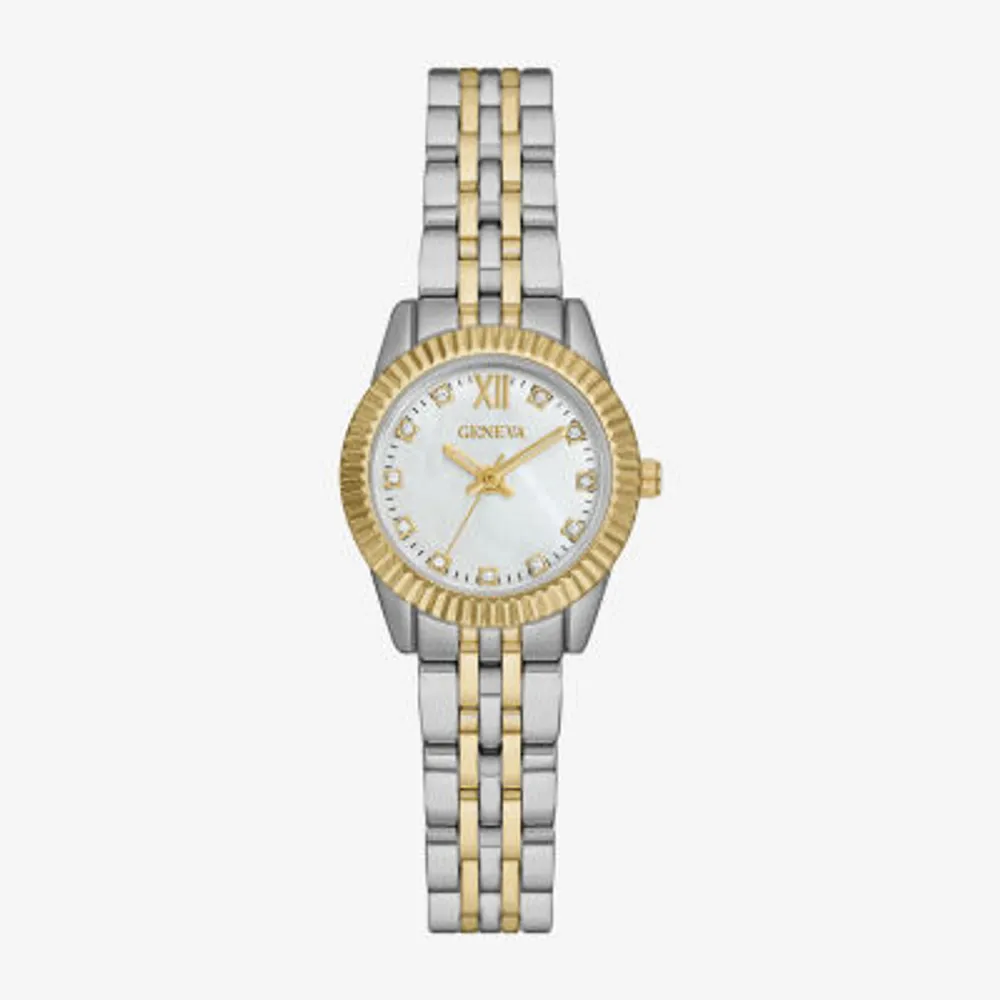 Geneva hot sale crystal watch