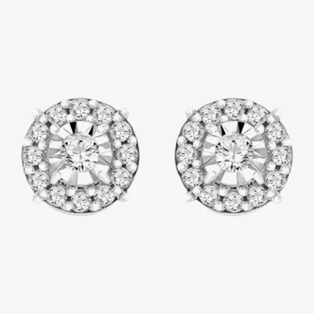 Jcp diamond deals stud earrings