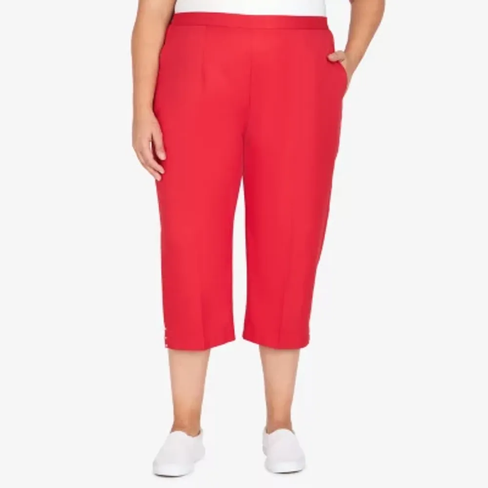 Jcpenney women's plus capri on sale pants