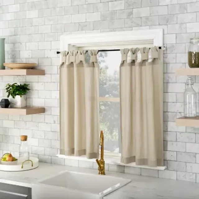 Archaeo Sarro 2-pc. Tab Top Window Tier | Vancouver Mall