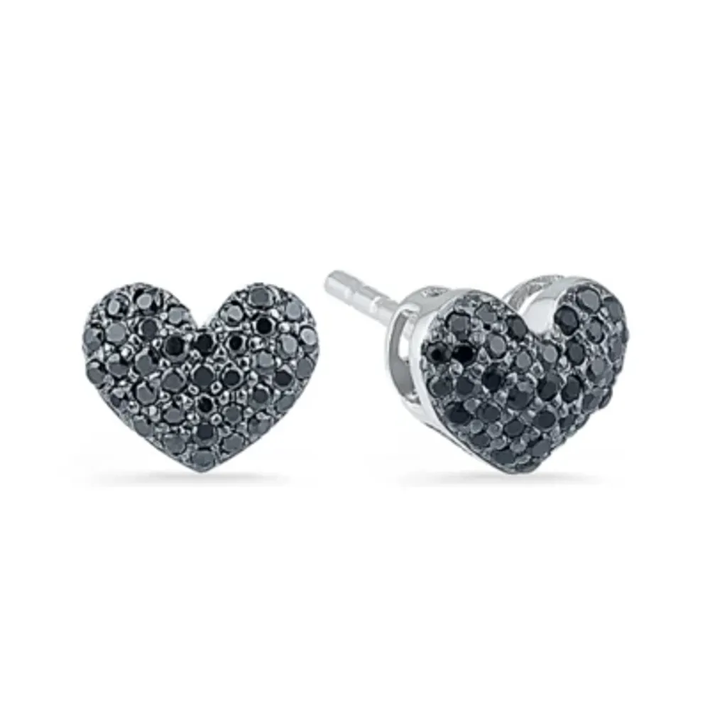 Jcpenney black diamond deals stud earrings