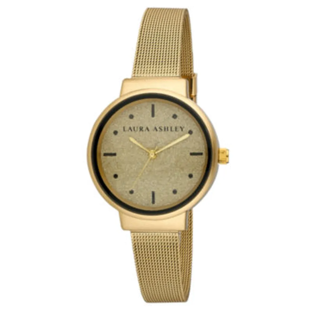 Laura ashley outlet gold watch