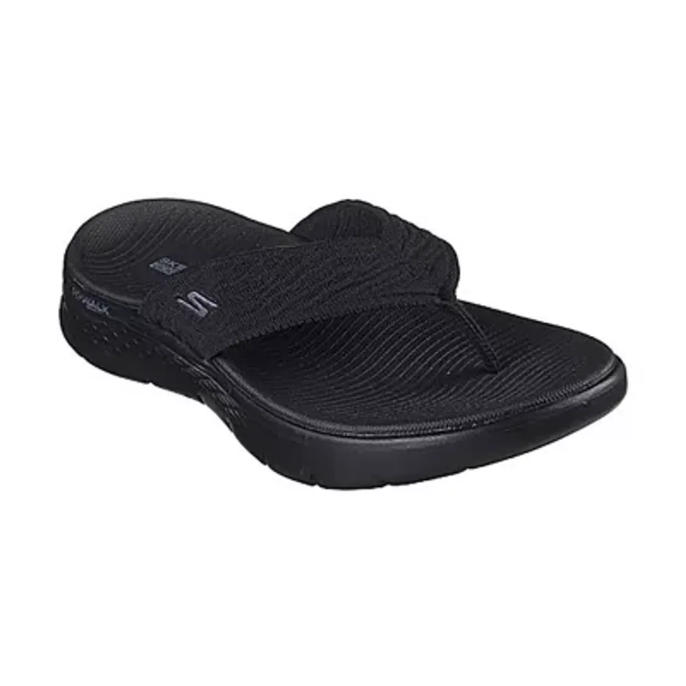 Skechers Womens Go Walk Flex Splendor Flip Flops CoolSprings