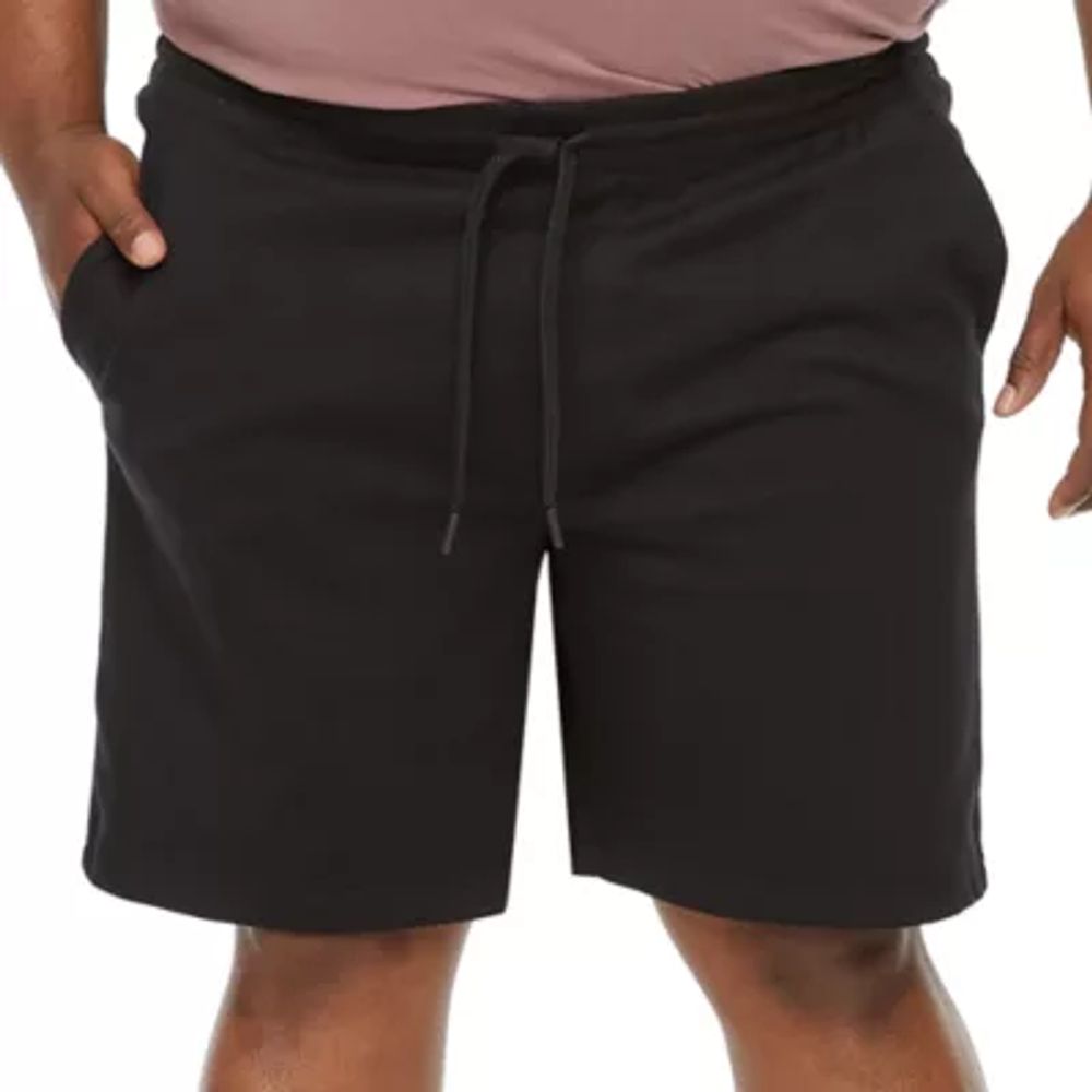 Mens big and 2025 tall jogger shorts