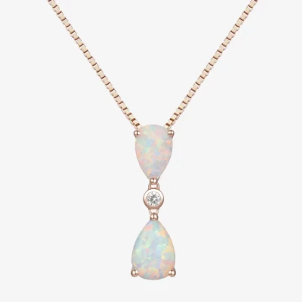 Jcpenney deals opal necklace