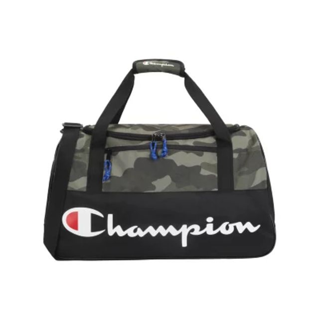 Camo champion hot sale duffle bag