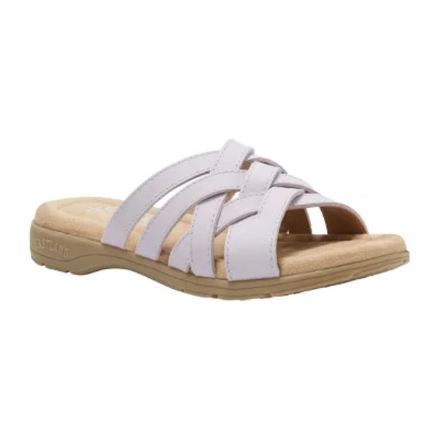 Jcpenney womens hot sale white sandals