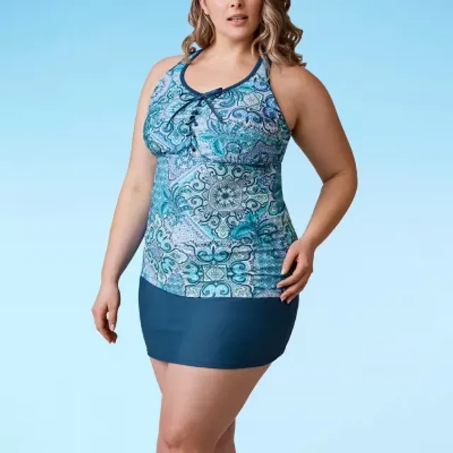 Jcpenney plus cheap size swim tops