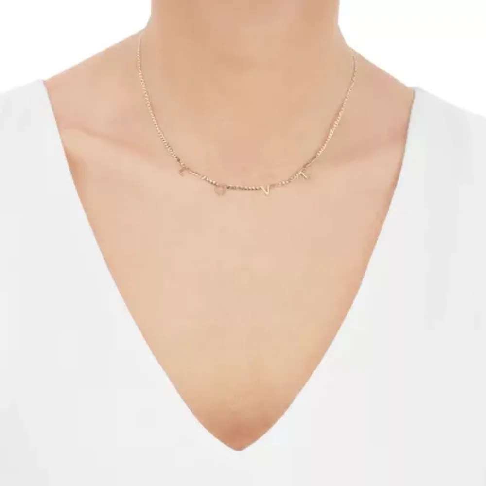 Jcpenney on sale gold necklace