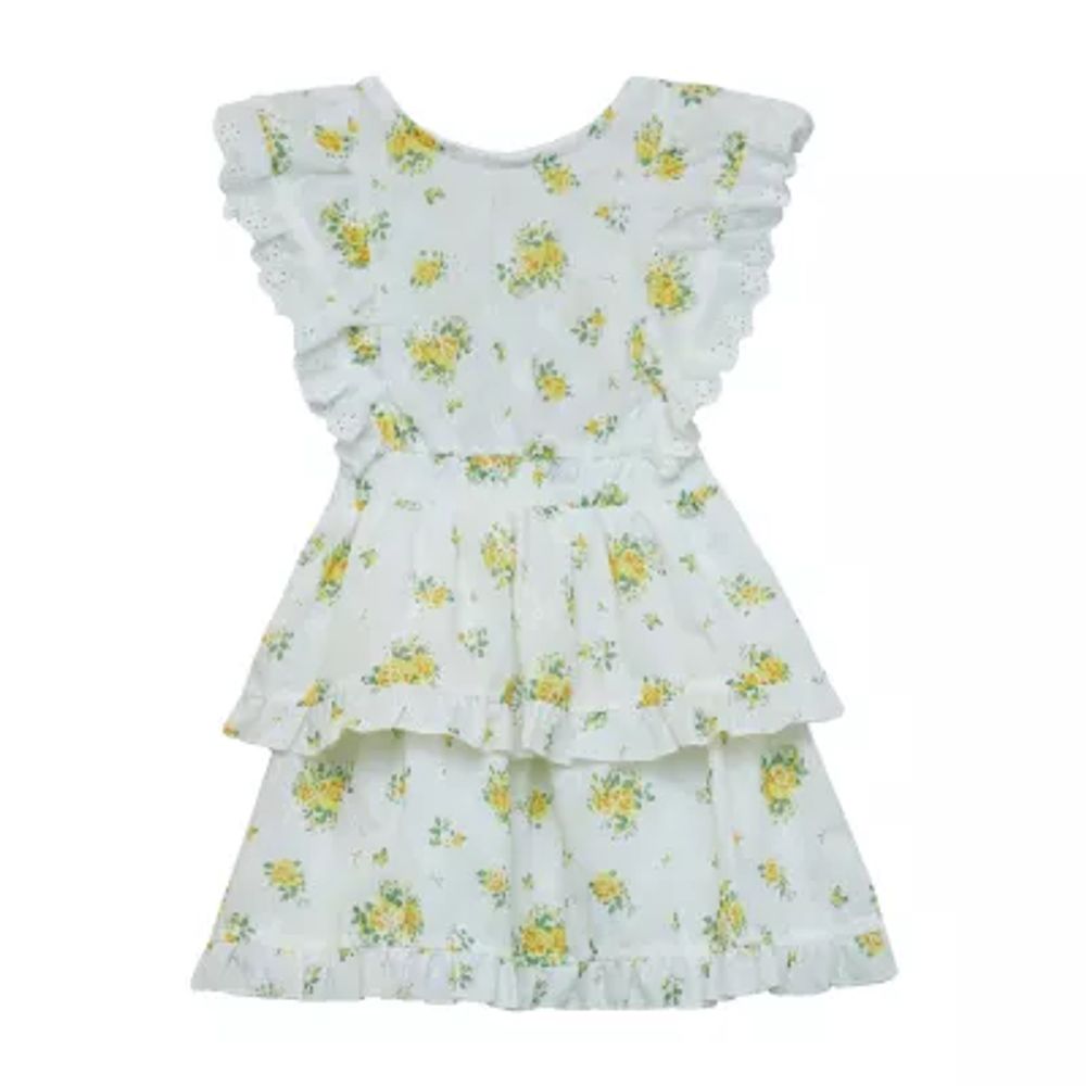 Jcpenney girls white on sale dress