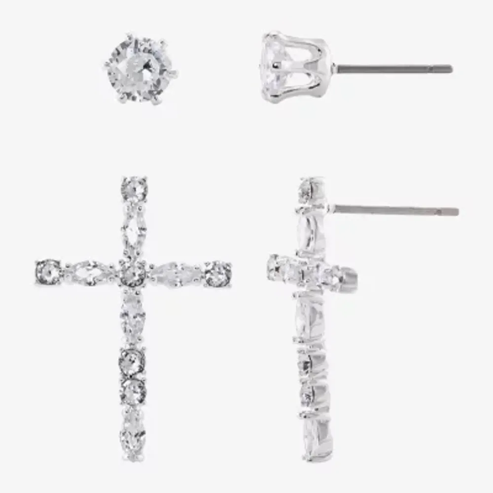 Jcpenney clearance cross earrings