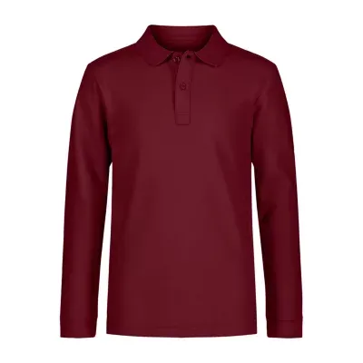 Izod long on sale sleeve polo shirts