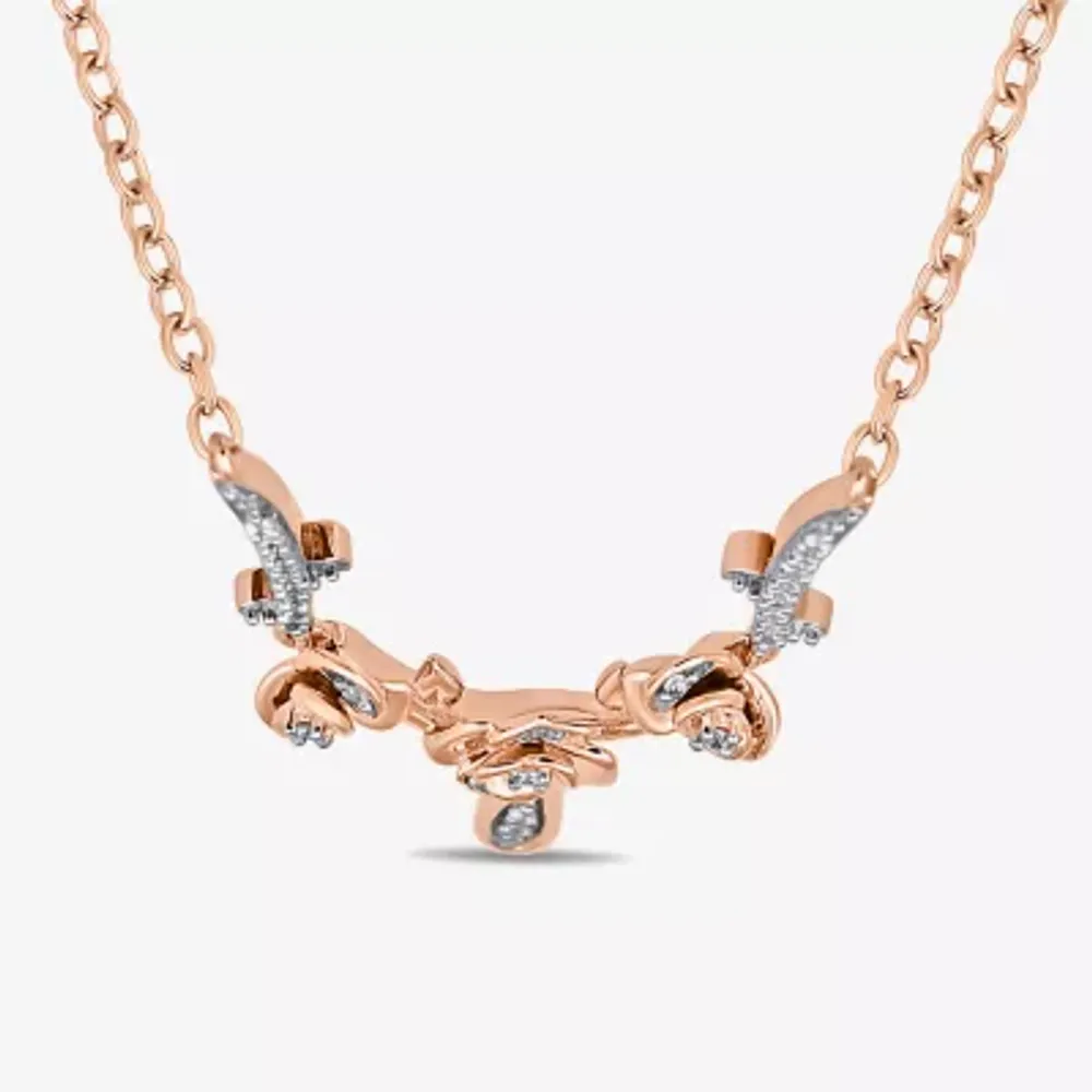 Jcpenney rose deals gold necklace