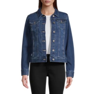 Liz claiborne cheap denim jacket