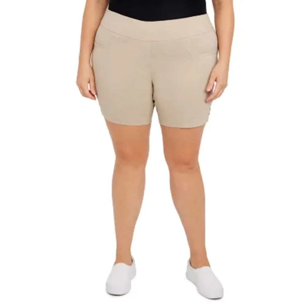 Jcpenney plus size on sale shorts