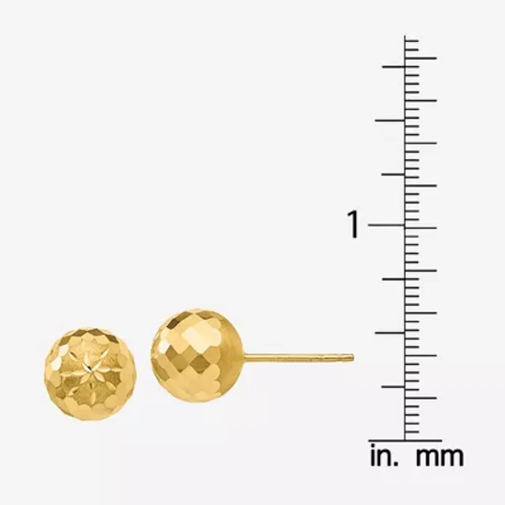 Jcpenney gold deals stud earrings