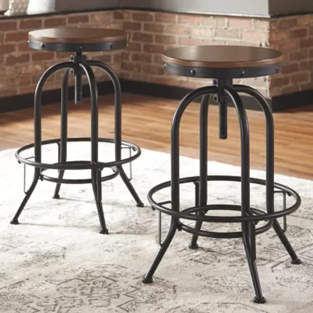 Ashley furniture outlet adjustable bar stools