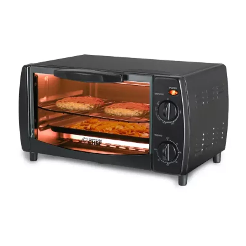 Commercial Chef 10L 4 Slice Mechanical Toaster Oven Pueblo Mall