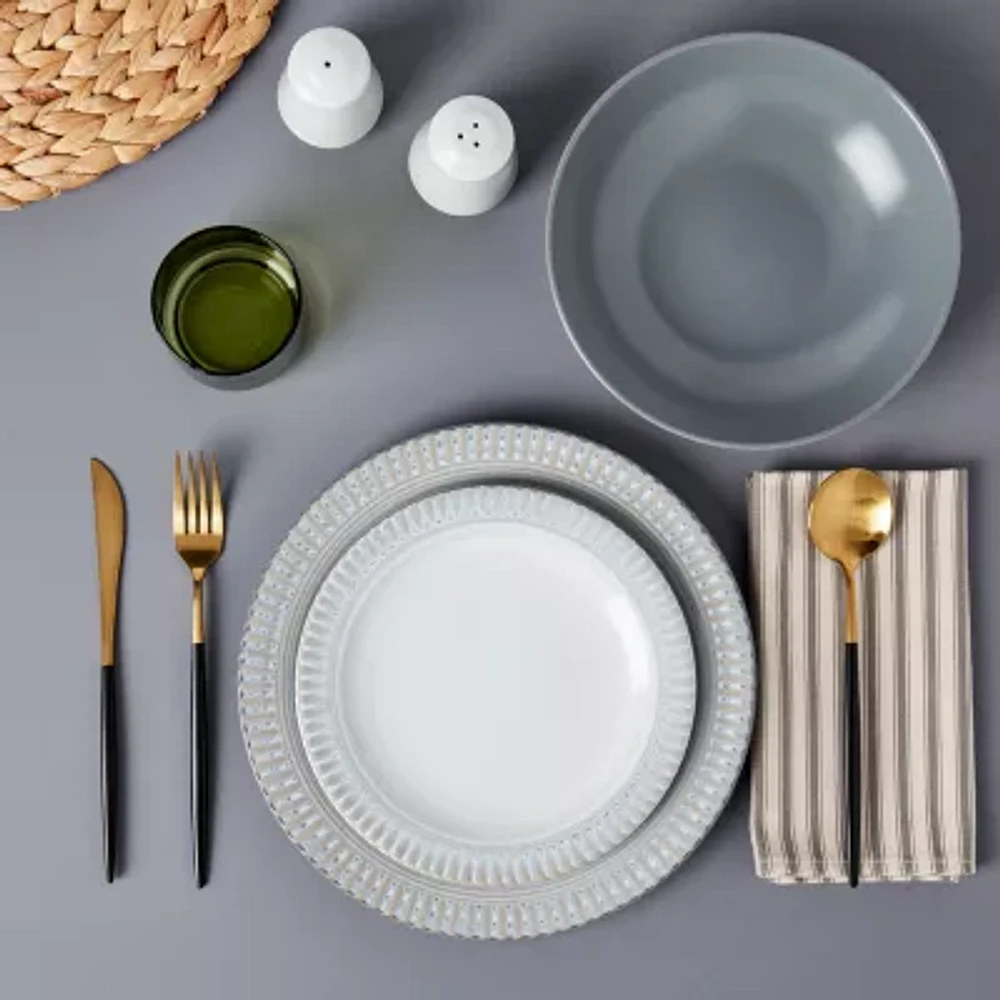 Fieldcrest Cambria 12-pc. Stoneware Dinnerware Set | Brazos Mall