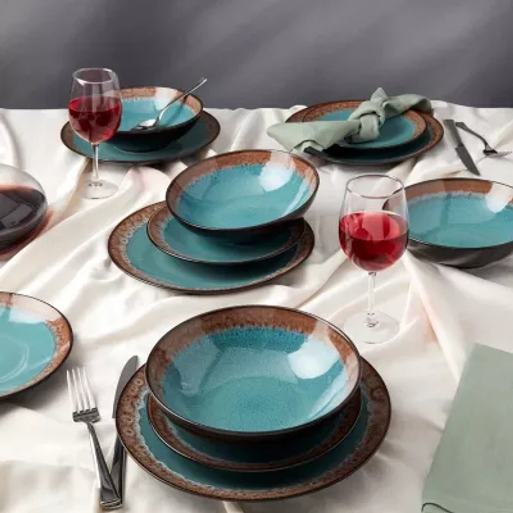 Fieldcrest Montecito 12-pc. Stoneware Dinnerware Set at Foxvalley