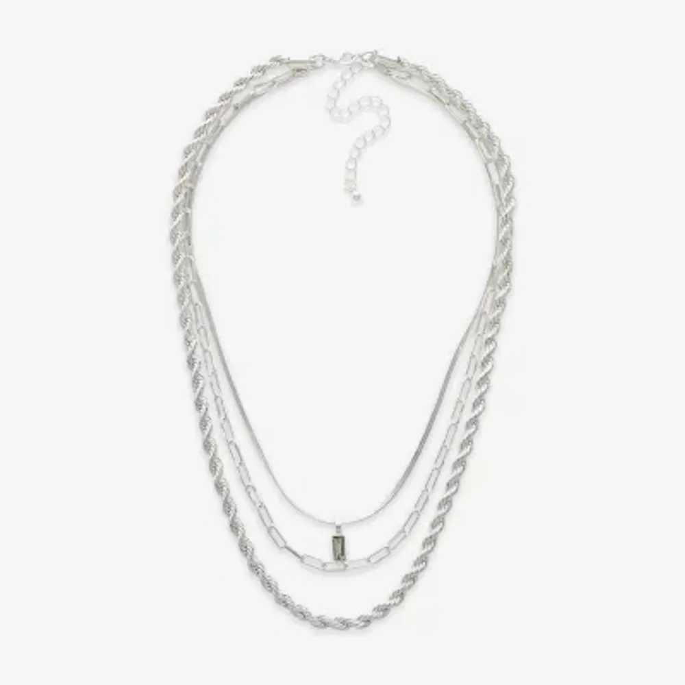 Jcpenney sales silver chain