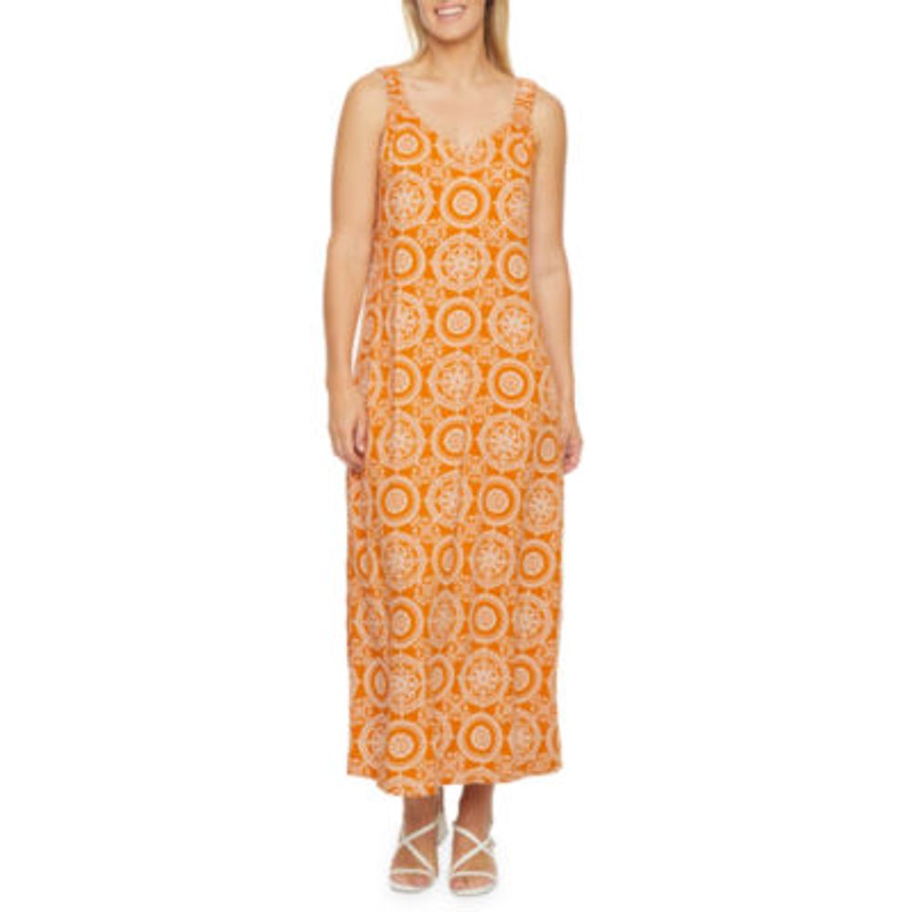 Jcpenney on sale orange dress