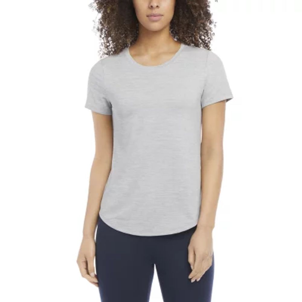 Jockey Womens Crew Neck Short Sleeve T Shirt CoolSprings Galleria