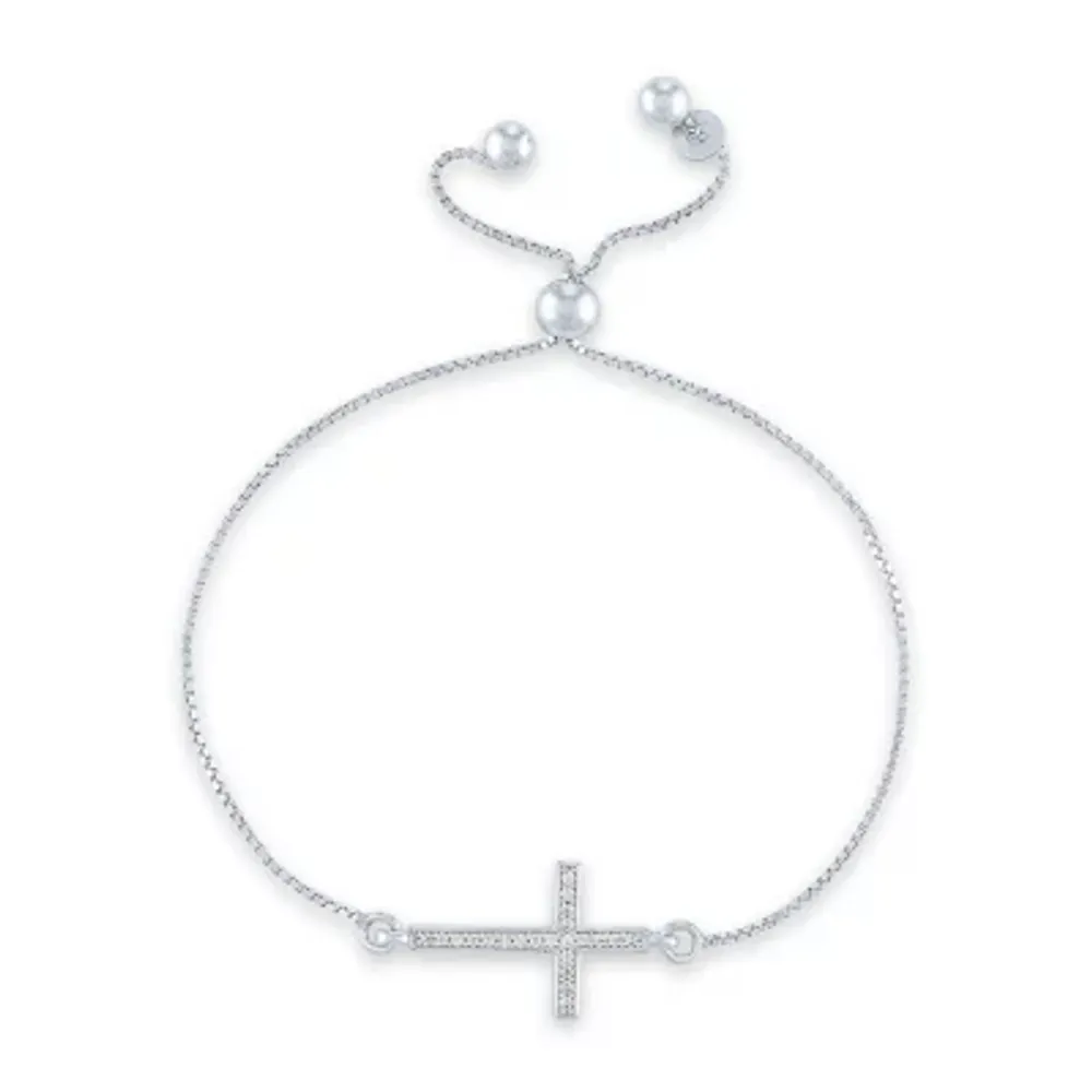 Jcpenney sideways sale cross necklace