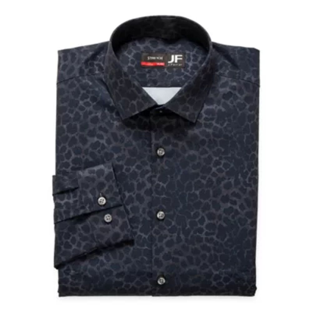 Jcpenney black 2024 dress shirt