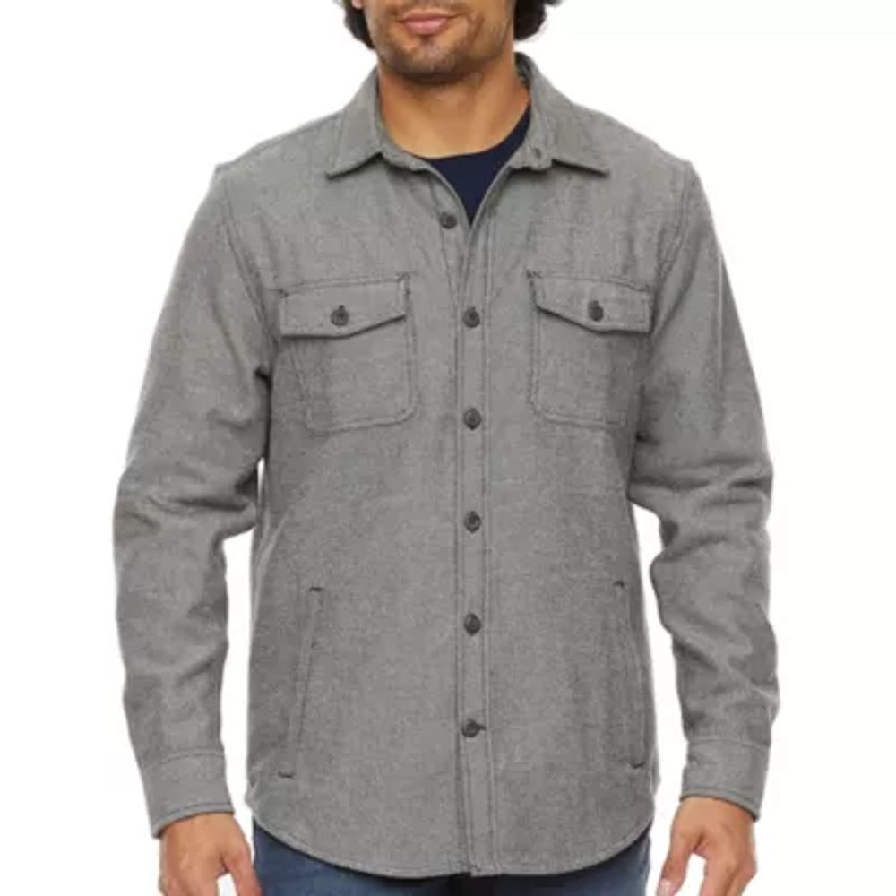 Mutual weave Mens Shirt Jacket | Alexandria Mall