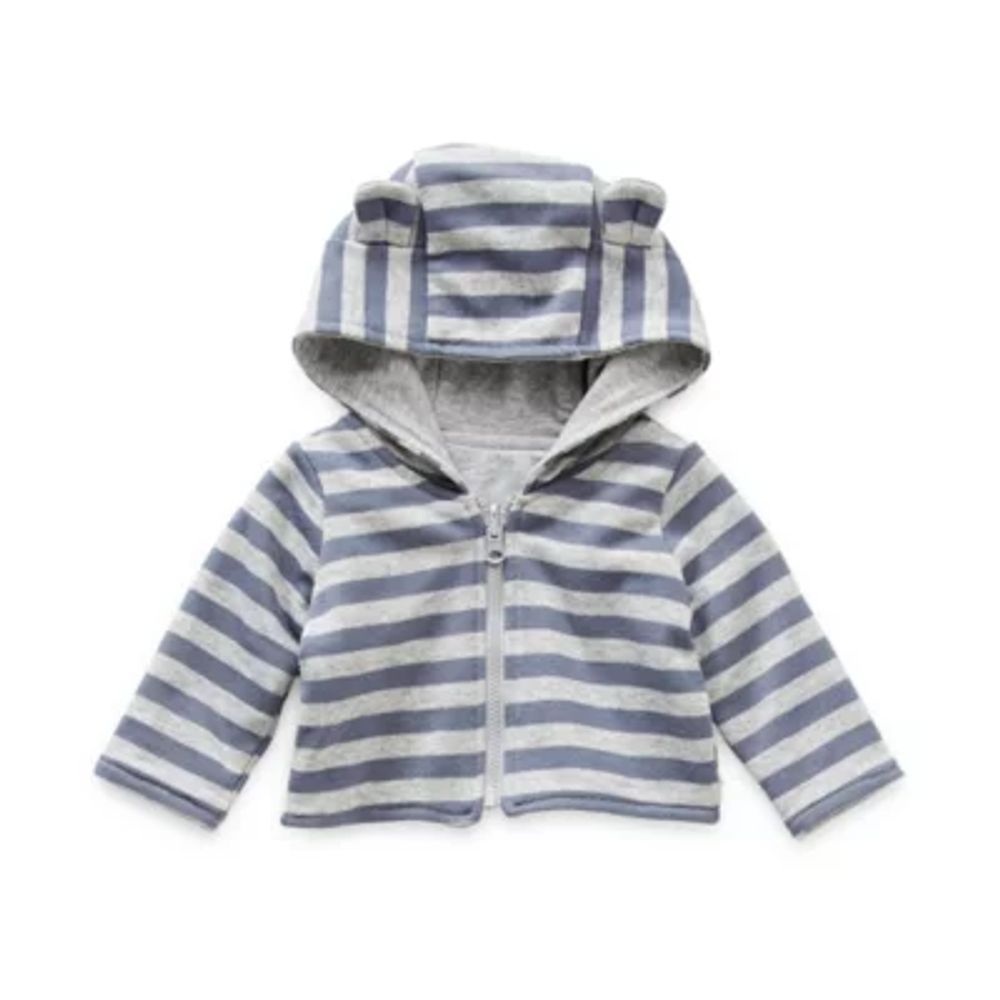 Okie Dokie Baby Boys Hooded Lightweight Jacket | Green Tree Mall