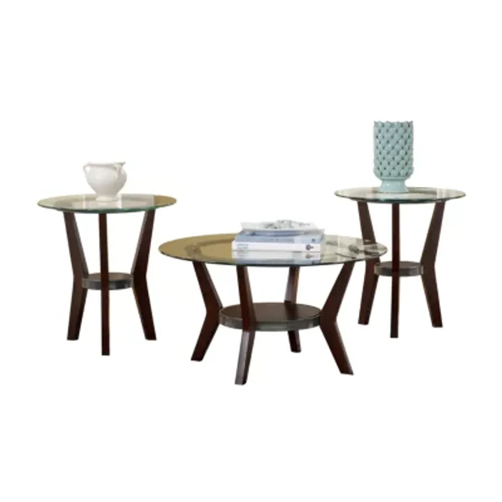 Signature design by ashley deals hollynyx coffee table set