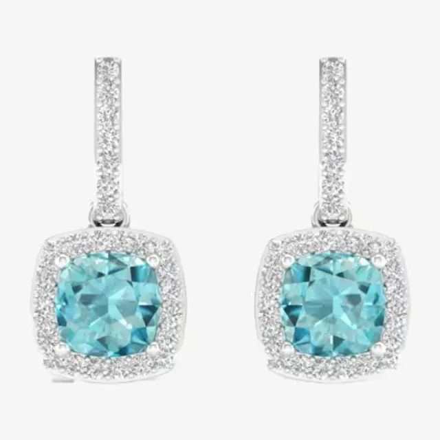 Jcpenney sale aquamarine earrings