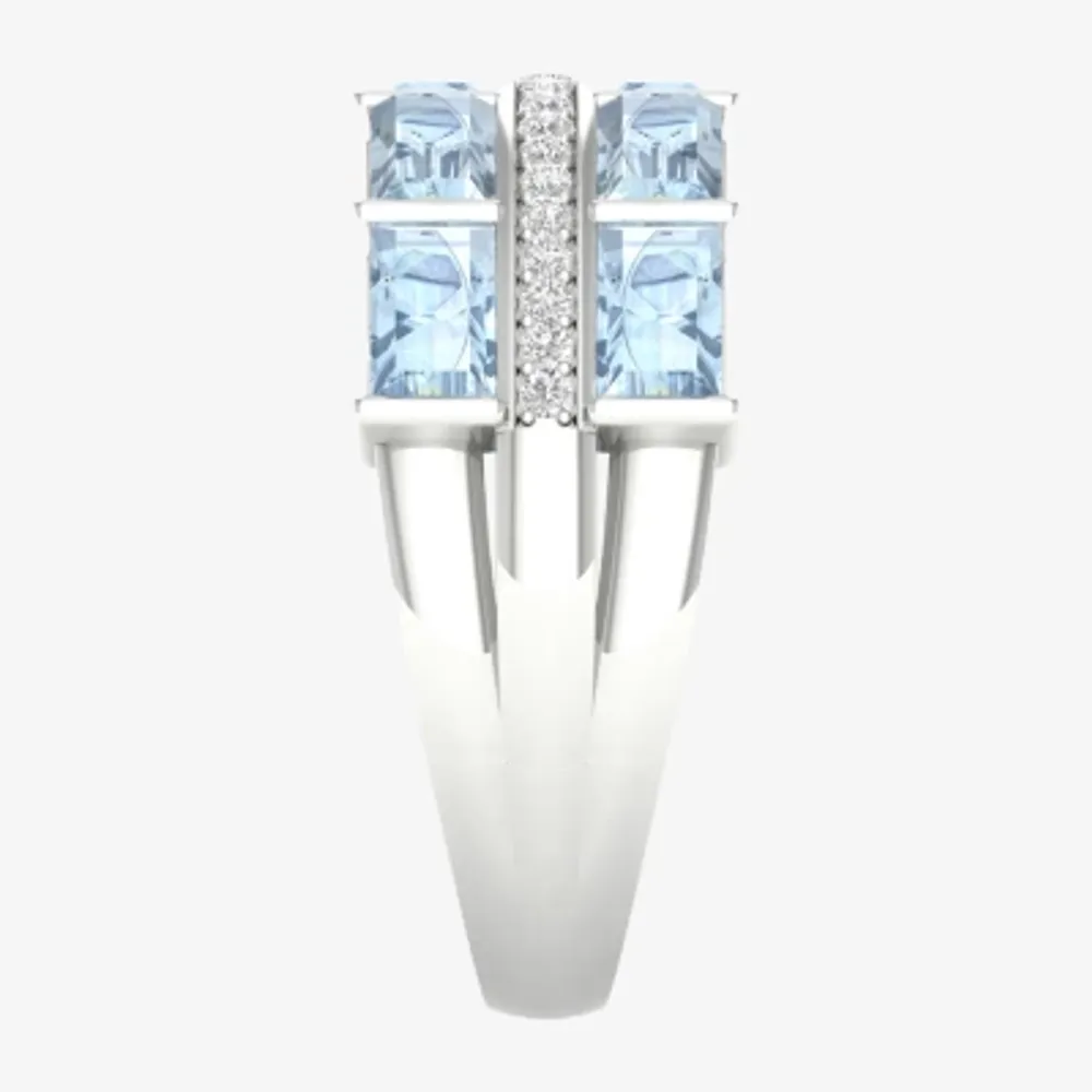 Jcpenney hot sale aquamarine ring